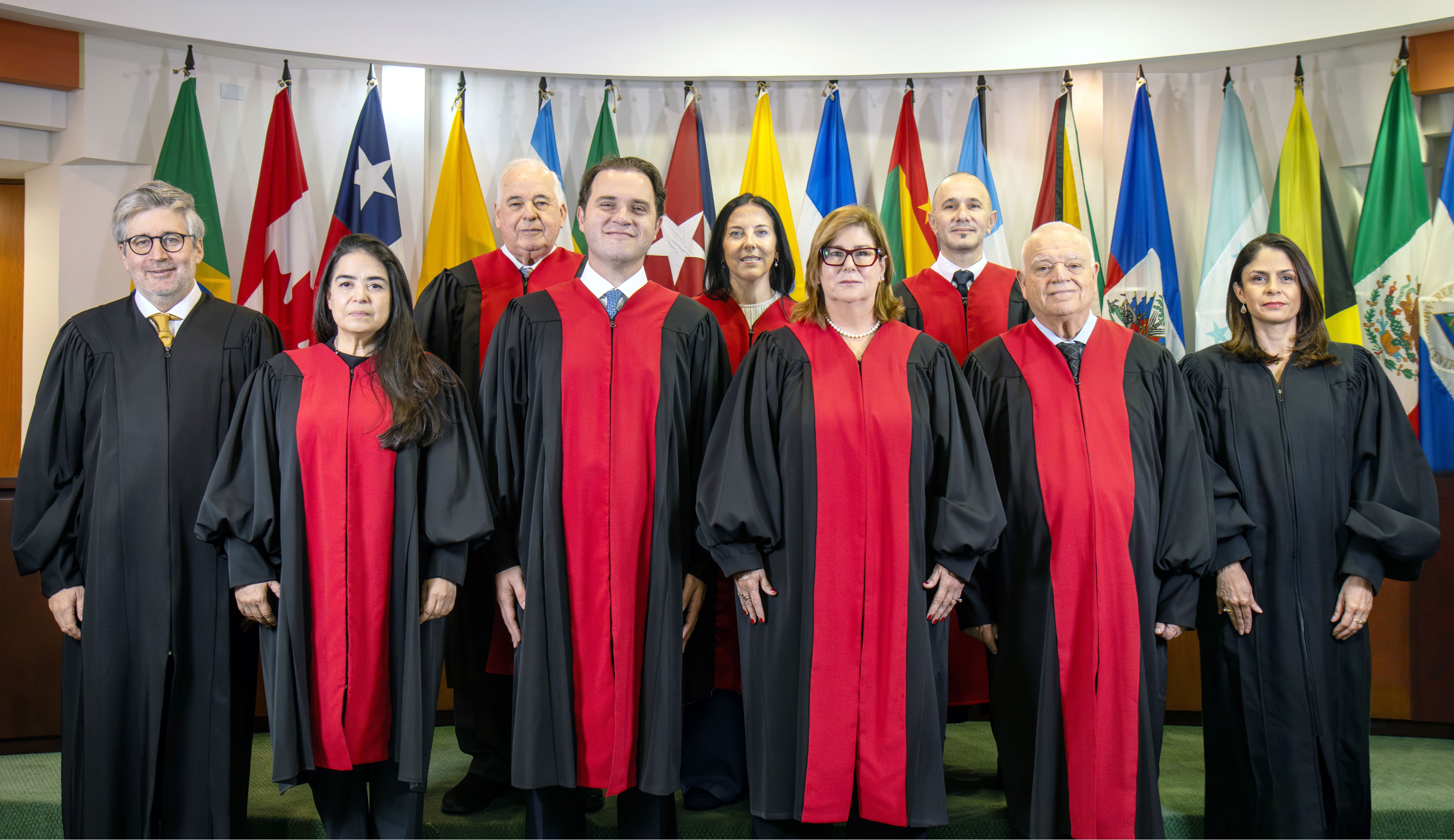 Fotografía de los Jueces de la Corte IDH